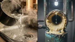 Kochendes Wasser in den Abfluss: Warum dich diese Gewohnheit teuer zu stehen kommen kann