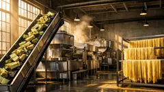 Wie aus Bananenstamm-Abfall Bananenfaser für Textil, Papier und Komposite wird