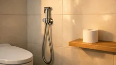 Hygienedusche statt Bidet: warum das Hand-Bidet im kleinen Bad so praktisch ist