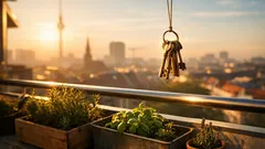 Tauben vom Balkon vertreiben: funktioniert der Trick mit alten Schlüsseln wirklich