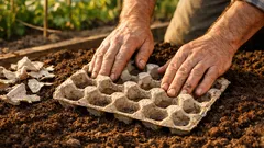 Eierkartons im Garten nutzen: 4 geniale Tricks fuers Beet, Mulch und die Anzucht