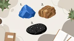 Wähle einen Stein und entdecke, wo du im Leben Stabilität findest