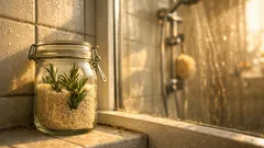 Reis und Rosmarin im Glas: der einfache Trick gegen muffige Ecken